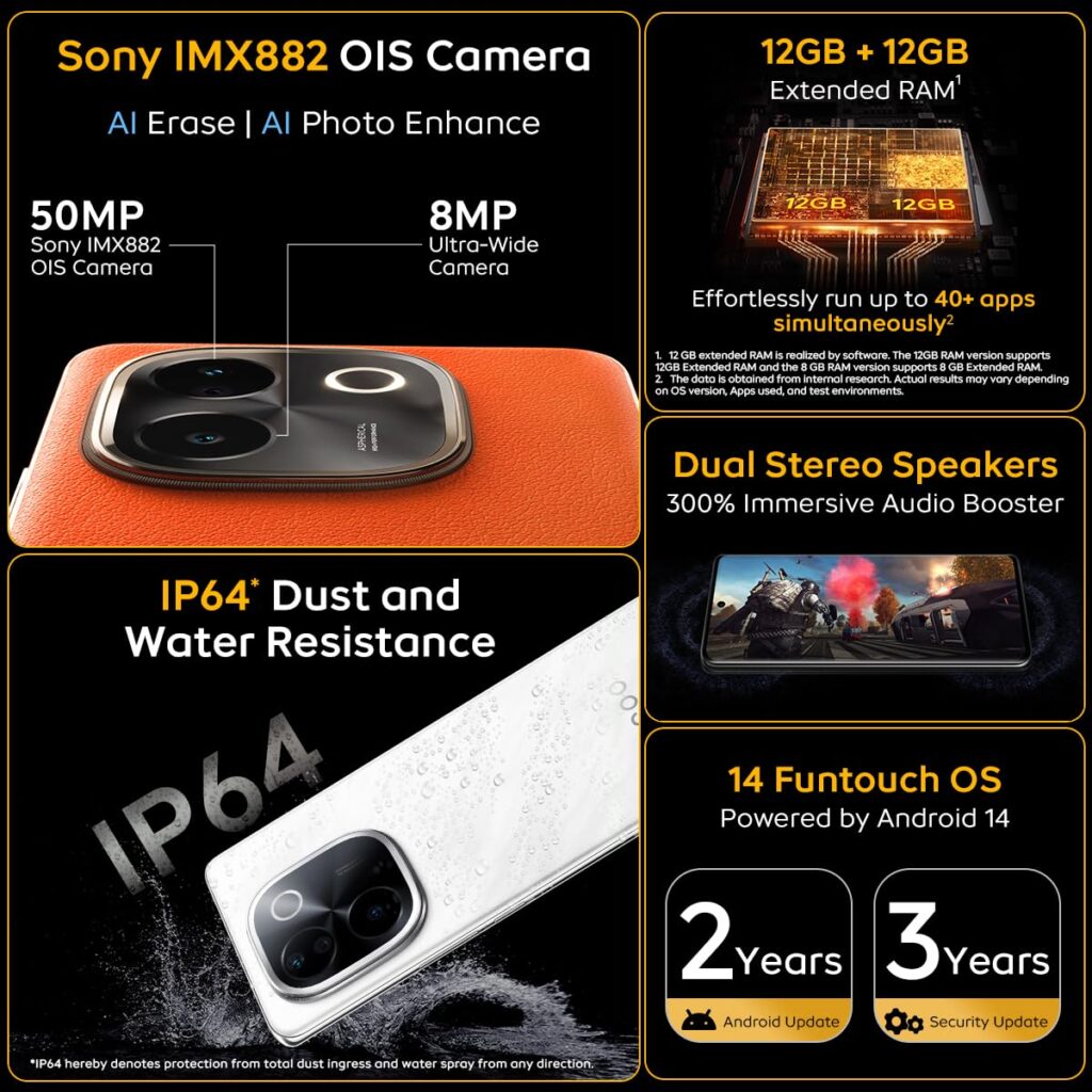 Iqoo Z9s pro Specifications